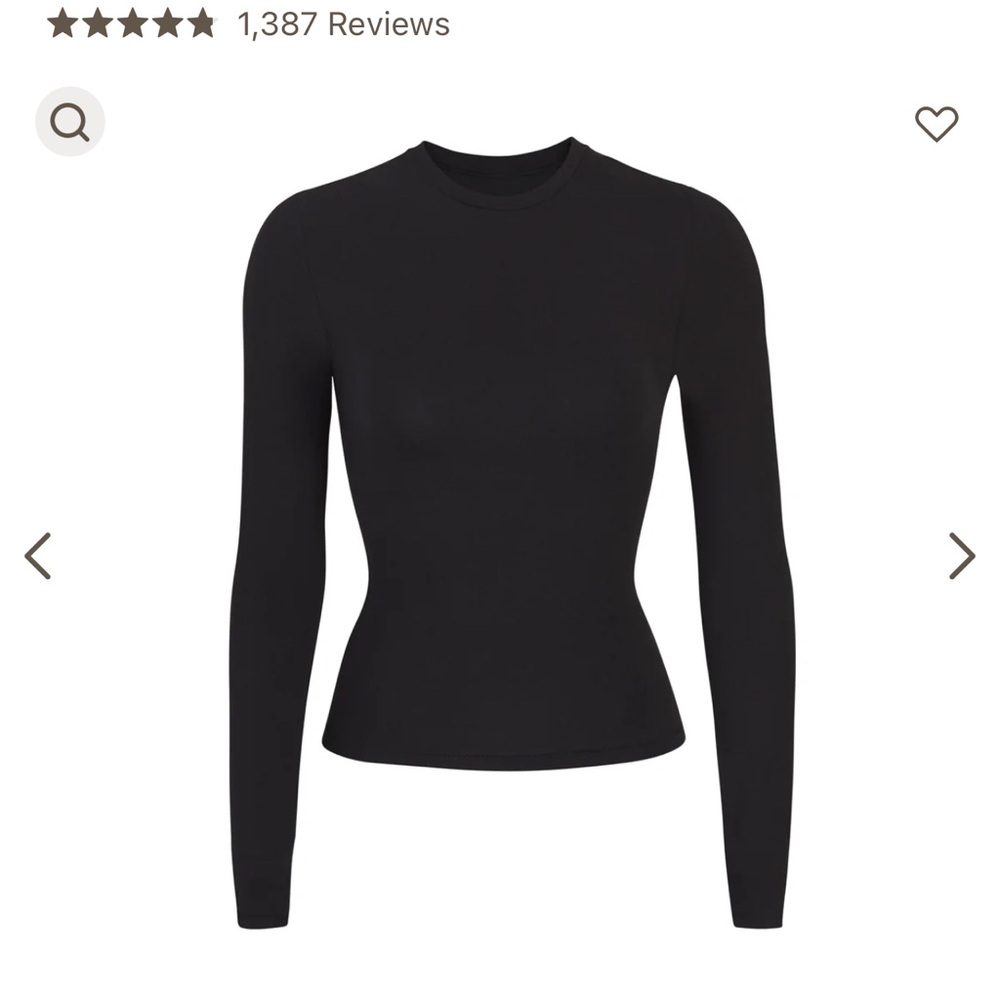 SKIMS LONG SLEEVE T-SHIRT